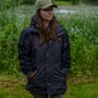 Pinewood Bolmen Fishing Jacket Dark Anthracite
 In Use 7