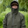 Pinewood Telluz Fishing Jacket Moss Green In Use 3