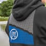 Preston Black Fishing Hoodie In Use 3