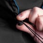 Preston DFX Fishing Suit Close Up Adjustable Toggle