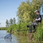 Preston Free Flow Landing Net In Use 3