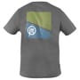 Preston Grey Fishing T-Shirt Back