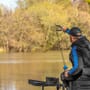 Preston Groundbait Fishing Catapult In Use 5