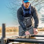 Preston Heavy Duty Chest Fishing Waders In Use 6