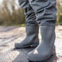 Preston Heavy Duty Chest Fishing Waders In Use 7
