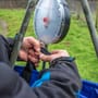 Preston Heavy Duty Fishing Weigh Bag In Use 1