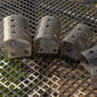 Preston Hexmesh Plastic Open End Fishing Feeders In Use 1