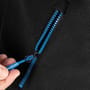 Preston Windproof Fleece Jacket Close Up Zip Opening