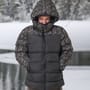 OMC Splashleaf Camo Puffer Jacket Bundle In Use 3