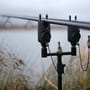 Nash Siren R4 2-Rod Fishing Bite Alarm Presentation Set In Use 12