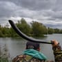 RidgeMonkey Carbon Throwing Stick Matte Edition In Use