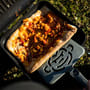 RidgeMonkey Connect XXL Toaster Fishing Pan & Griddle Set In Use 2