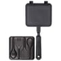RidgeMonkey Deep Fill Sandwich Toaster with utensil MK2 Black