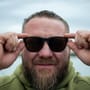 RidgeMonkey Pola-Flare Seeker Fishing Sunglasses In Use 3