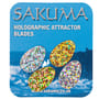 Sakuma Holographic Attractor Blades Gold & Silver