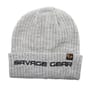 Savage Gear Light Grey Melange Fold Up Fishing Beanie 1