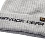 Savage Gear Light Grey Melange Fold Up Fishing Beanie 3