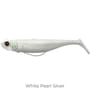 Savage Minnow Weedless Lure 12.5cm White Pearl Silver