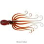 Savage Salt 3D Octopus Lure 10cm Brown Glow