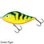 Slider 12cm Sinking Lure Green Tiger