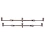Solar P1 Worldwide Pod Kit Inc 3 Rod Buzz Bars & Mini Back Rests Close Up 2