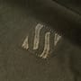 Sonik Green Fishing Hoodie Close Up Material Details
