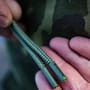 Sonik Camo Fishing Hoodie Close Up 5