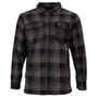 Speero Sherpa Fleece Lined Shirt - Brown