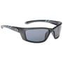 Strike King SK Plus Cumberland Matte Black Grey Rubber Sunglasses