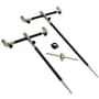 Summit Tackle Black Aluminium & Stainless D-Bit Buzz Bar Kit
