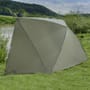 Korum Supalite Fishing Shelter In Use 1