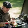 Trakker Armolife Marble Sandwich Fishing Toaster In Use 6
