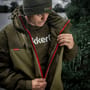 Trakker Core 2-Piece Winter Fishing Suit In Use 3