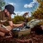 Trakker NXG Camera Tech Fishing Bag In Use
