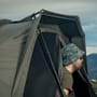 Trakker Tempest RS Brolly Insect Panel In Use 3
