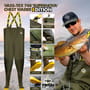 Vass 740E SuperNova Heavy Duty PVC Chest Wader with Knee-reinforcement Leaflet