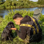 Vass-Tex 350 Lightweight Waders Non-Studded In Use  2