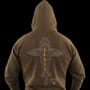 Vass Carp Rising Hoodie - Khaki 2