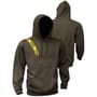 Vass Khaki Hoody with Yellow Printed Strap