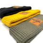 Vass Organic Cotton Honeycombe Beanie Khaki 2