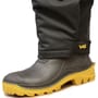 Vass Team Vass 220 Winter Bib & Brace with Knee - Black