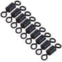 WB Clarke Black Rolling Swivels