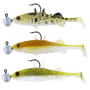 Westin Stanley The Stickleback R'N'R Shadtail Lure - Clear Water Mix 10