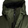 Well wrapped up with the adjustable peaked hood