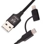 Wolf 2 in 1 Charging Cable