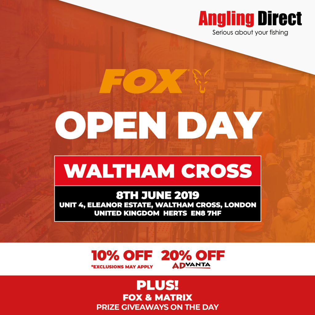 Angling Direct Waltham Cross Fox Open Day