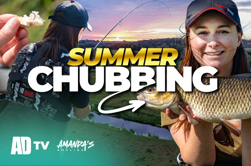 Summer Chub Fishing - Freelining Bread - Amanda's Angling 