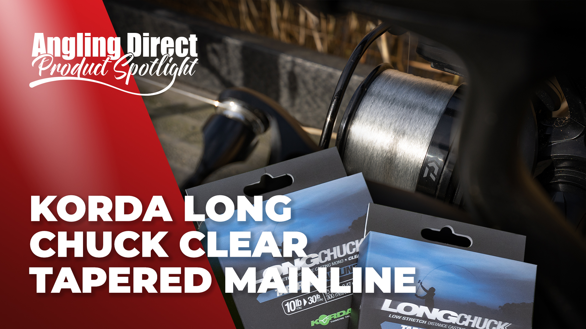 Korda Long Chuck Clear Tapered Mainline - Product Spotlight Review