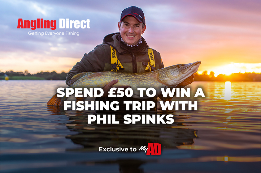 My AD Competition - Spend £50 to Win a Fishing Trip with Phil Spinks