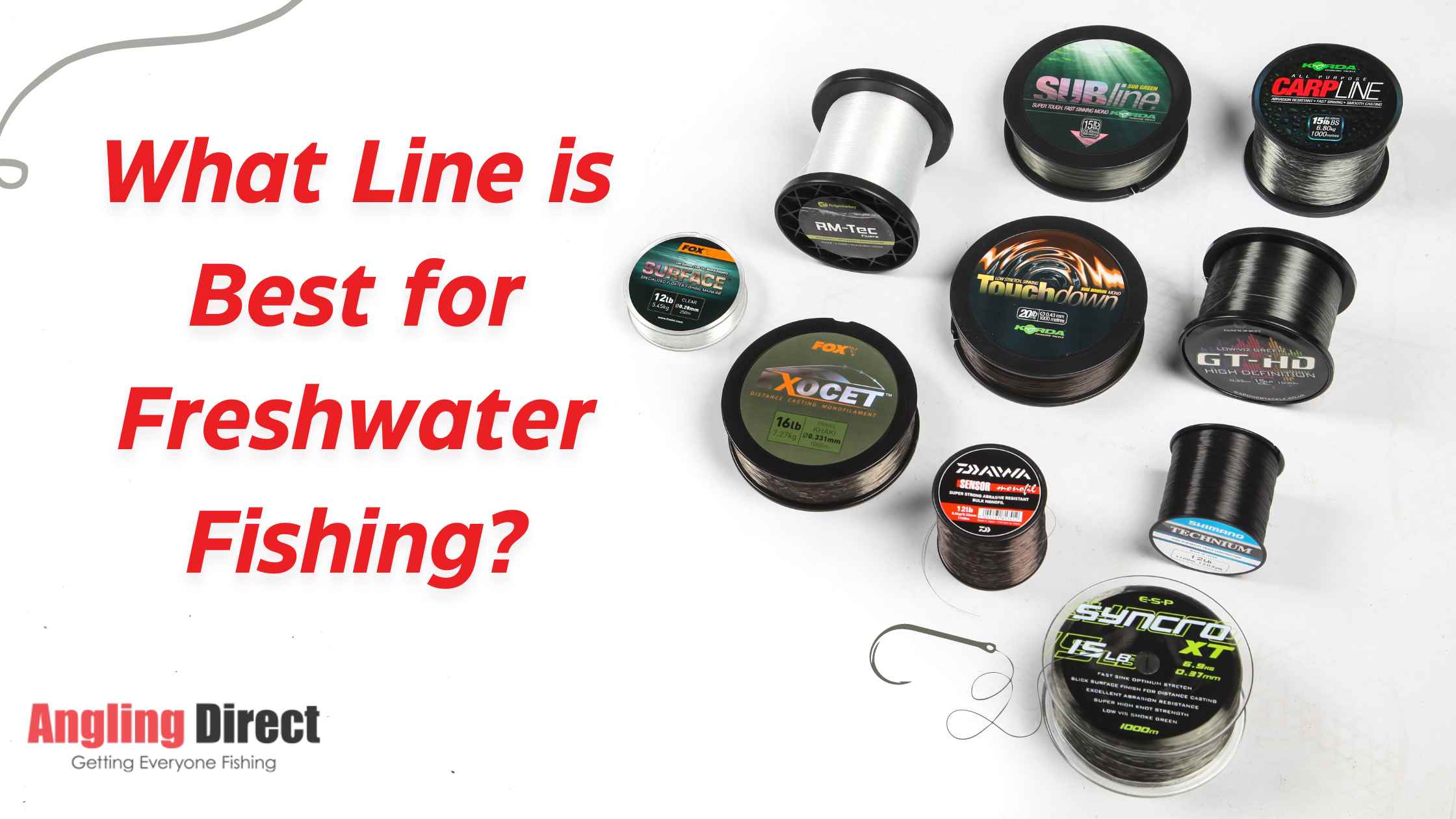 Strong Fishing Line Monofilament, Thick Fishing Wire Invisible